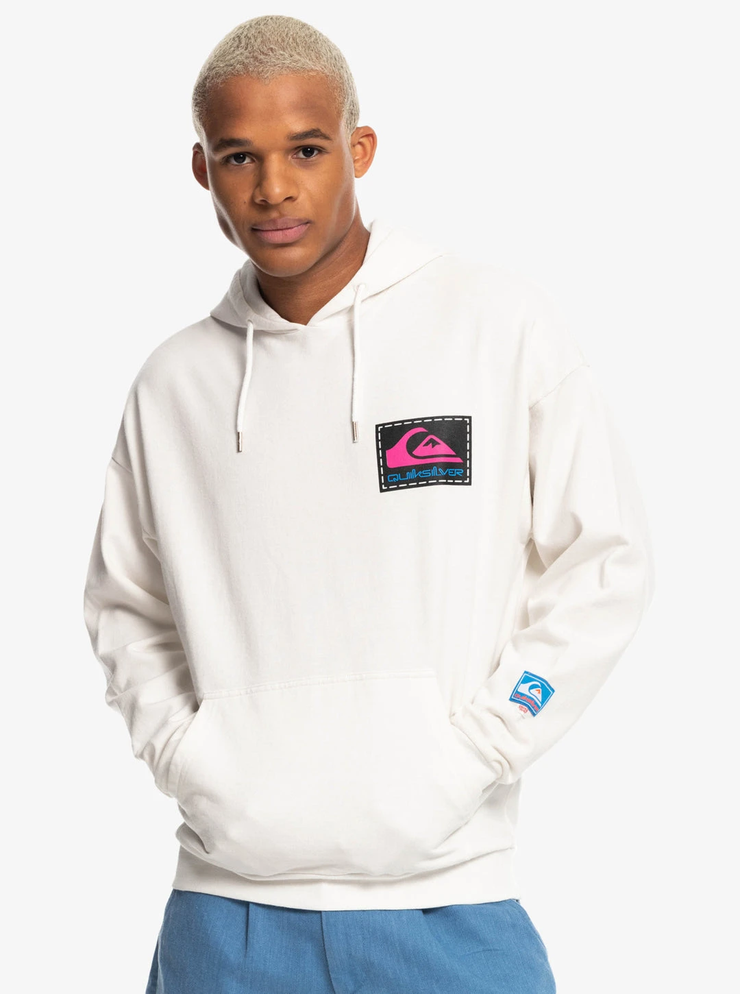 Mens Stranger Things X Quiksilver Rainbow Pullover Hoodie 3 Mens Stranger Things X Quiksilver Rainbow Pullover Hoodie