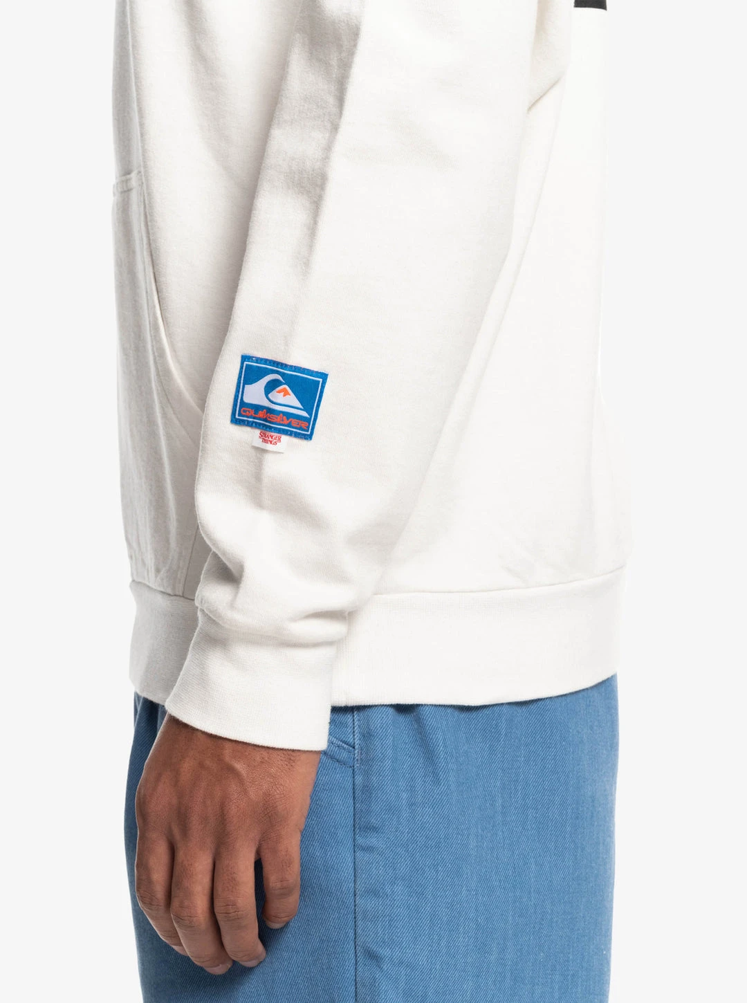 Mens Stranger Things X Quiksilver Rainbow Pullover Hoodie 9 Mens Stranger Things X Quiksilver Rainbow Pullover Hoodie