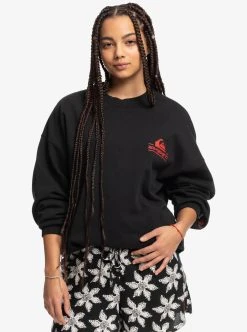 Stranger Things X Quiksilver Reefer Crewneck Sweatshirt