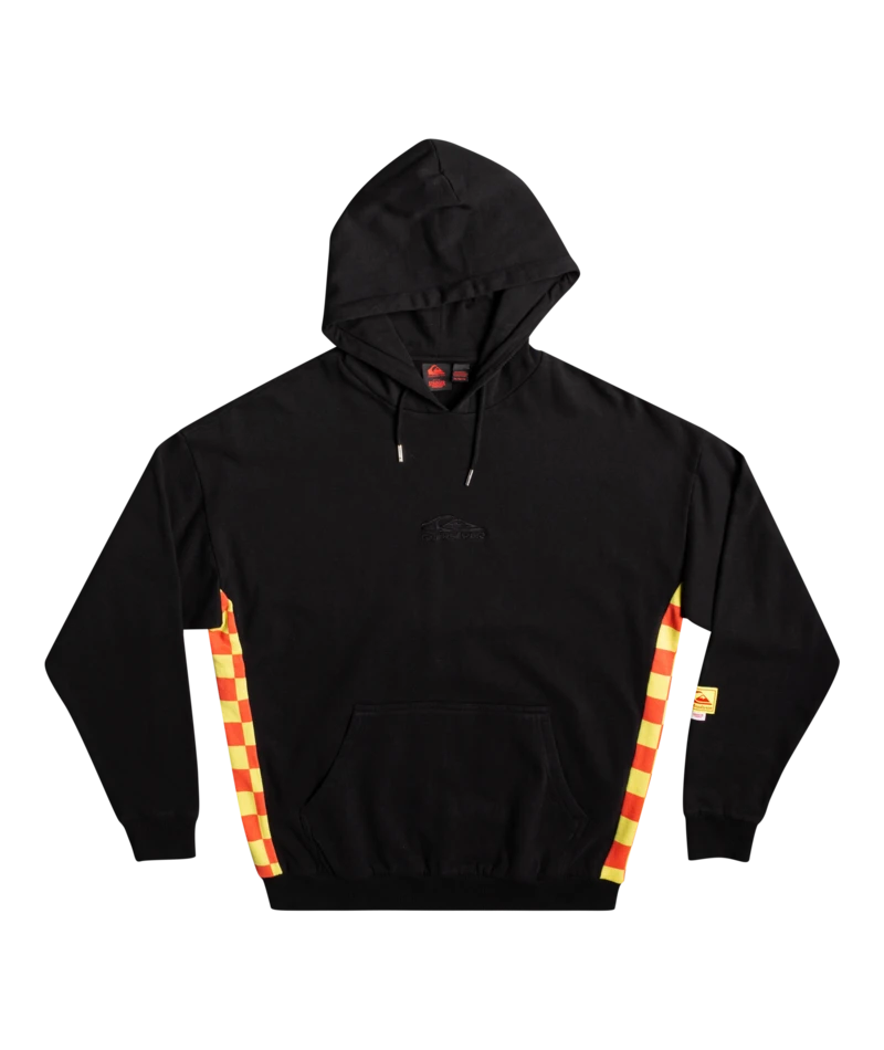 Stranger Things X Quiksilver Surfer Boy Checker Pullover Hoodie Mens 5 Stranger Things X Quiksilver Surfer Boy Checker Pullover Hoodie Mens