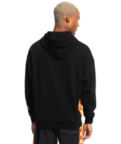 Stranger Things X Quiksilver Surfer Boy Checker Pullover Hoodie Mens 15 Stranger Things X Quiksilver Surfer Boy Checker Pullover Hoodie Mens