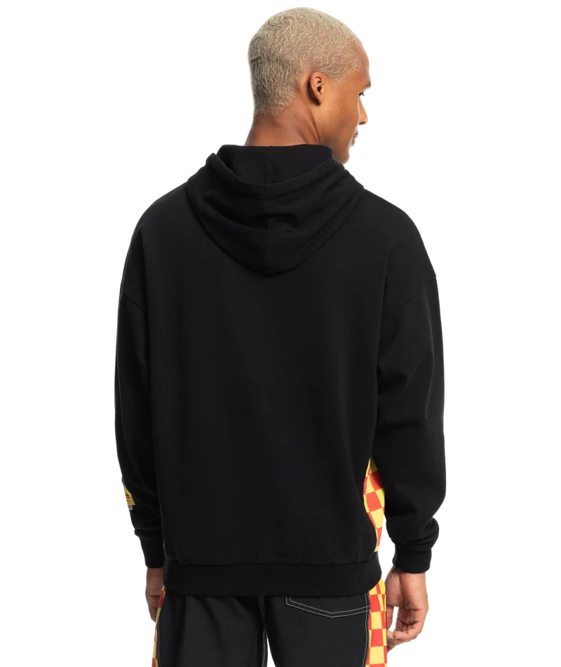 Stranger Things X Quiksilver Surfer Boy Checker Pullover Hoodie Mens 7 Stranger Things X Quiksilver Surfer Boy Checker Pullover Hoodie Mens