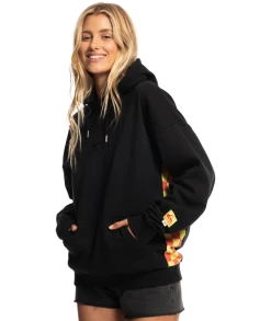 Stranger Things X Quiksilver Surfer Boy Checker Pullover Hoodie Mens 18 Stranger Things X Quiksilver Surfer Boy Checker Pullover Hoodie Mens