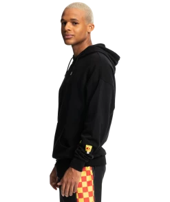Stranger Things X Quiksilver Surfer Boy Checker Pullover Hoodie Mens 16 Stranger Things X Quiksilver Surfer Boy Checker Pullover Hoodie Mens