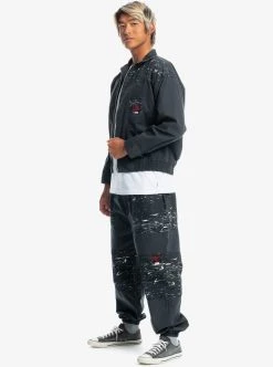 Stranger Things X Quiksilver Skull Rock Joggers
