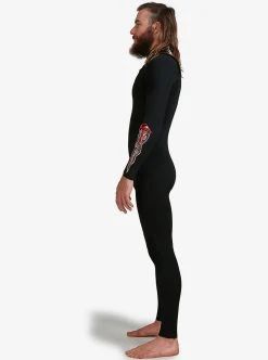 Mens Men's Quiksilver Capsule Everyday Sessions 3/2mm Chest Zip Fullsuit