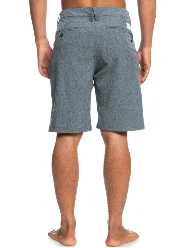 Quiksilver Mens Union Heather 20" Amphibian Boardshorts 8 Quiksilver Mens Union Heather 20" Amphibian Boardshorts