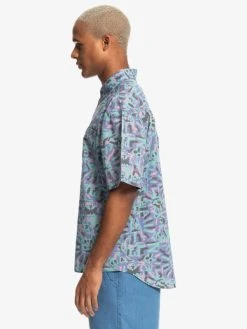 Mens Stranger Things X Quiksilver The Lenora S/S Shirt