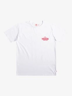Mens Stranger Things X Quiksilver Hellbiscus S/S T-Shirt