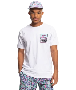 Stranger Things X Quiksilver Outsiders S/S Tee Mens