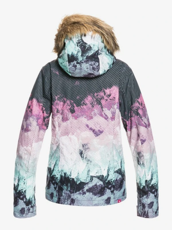 Roxy GIRLS Girl's(4-16) American Pie Insulated Snow Jacket 4 Roxy GIRLS Girl's(4-16) American Pie Insulated Snow Jacket