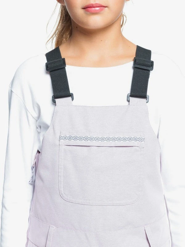 Roxy Girl's(4-16) Non Stop Insulated Snow Bib Pants 10 Roxy Girl's(4-16) Non Stop Insulated Snow Bib Pants