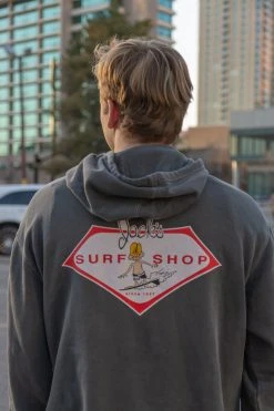 Jack's Surfboards Mens Little Dude Pigment Pullover Hoodie