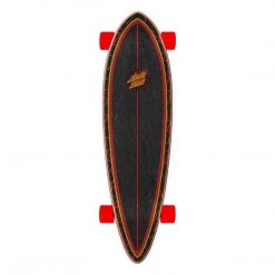 Santa Cruz Flame Dot Pintail Cruzer Skate