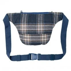 Bumbag Flanders Deluxe 'Blue Plaid' Sling Bag