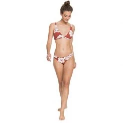 Roxy Garden Trip Elongated Triangle Bikini Top Womens 7 Roxy Garden Trip Elongated Triangle Bikini Top Womens