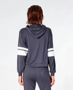 Rip Curl Run Swim Surf Zip Through Exercise Hoodie Womens