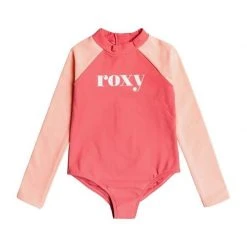 Roxy Kids Girl's (2-7) Heater L/S Rashguard Onesie