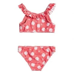 Roxy Girl's (2-7) Teeny Everglow Crop Top Bikini Set