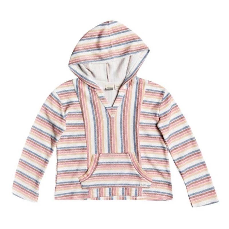 Roxy Girl's (4-14) Blue Ocean Hooded Poncho 3 Roxy Girl's (4-14) Blue Ocean Hooded Poncho