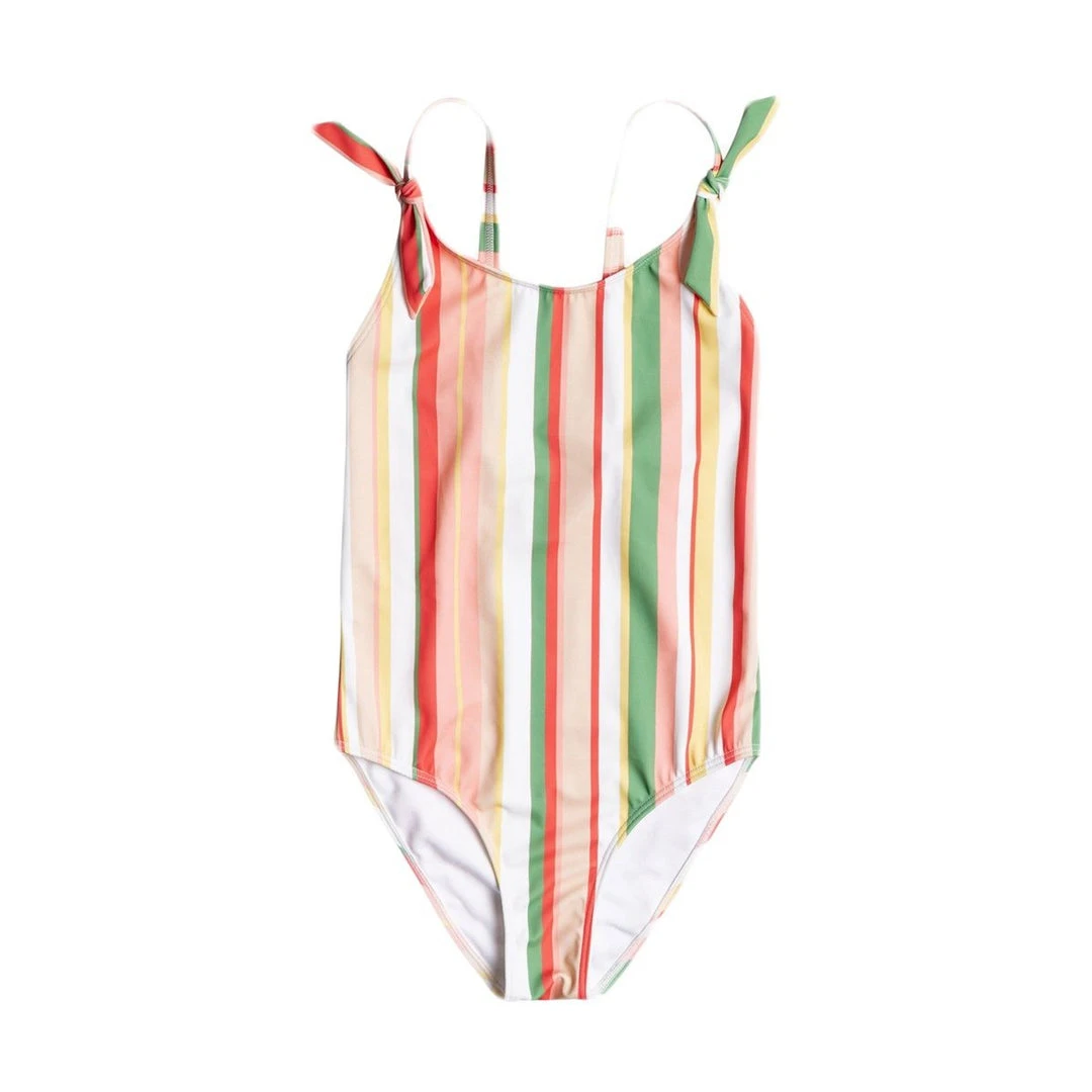 Roxy Girl's (7-16) Colorful Party Recycled One Piece Swimsuit 3 Roxy Girl's (7-16) Colorful Party Recycled One Piece Swimsuit