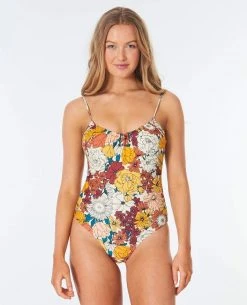 Rip Curl Womens Golden Days Cheeky One Piece Swim 9 Rip Curl Womens Golden Days Cheeky One Piece Swim