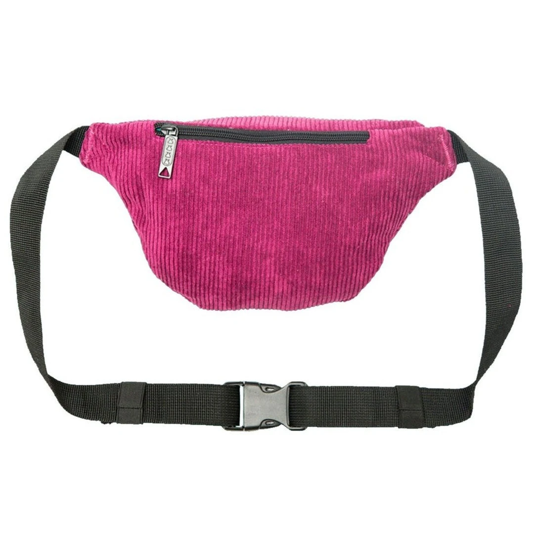 Bumbag Groove Farm Basic 'Purple Corduroy' Sling Bag Mens 4 Bumbag Groove Farm Basic 'Purple Corduroy' Sling Bag Mens