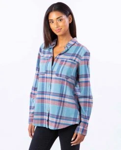 Rip Curl Womens Postcards Flannel 8 Rip Curl Womens Postcards Flannel