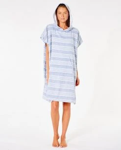 Rip Curl Womens Nomad Stripe Hooded Towel 8 Rip Curl Womens Nomad Stripe Hooded Towel