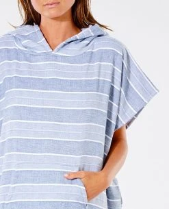 Rip Curl Womens Nomad Stripe Hooded Towel 9 Rip Curl Womens Nomad Stripe Hooded Towel