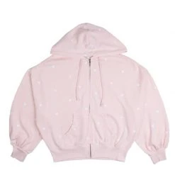 Jack's Surfboards Hearts Full Zip Up Hoodie