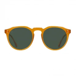 Raen Mens Remmy Polarized Sunglasses - Honey / Green