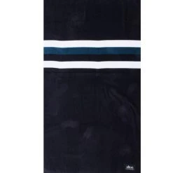 Alton Horizon Towel In Black/White