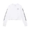 HUF Women's Domestic Long Sleeve Crop Tee
