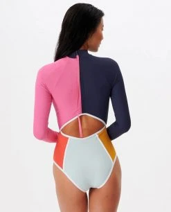 Rip Curl Heat Wave L/S One Piece Swimsuit