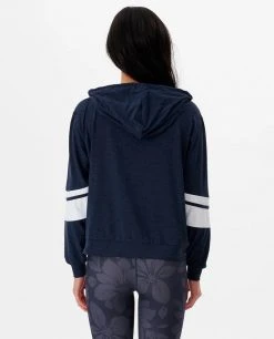 Rip Curl Run Swim Surf Zip Through Exercise Hoodie Womens