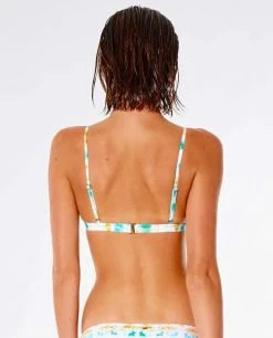 Rip Curl Womens Summer Palm Fixed Tri Swim Top 6 Rip Curl Womens Summer Palm Fixed Tri Swim Top