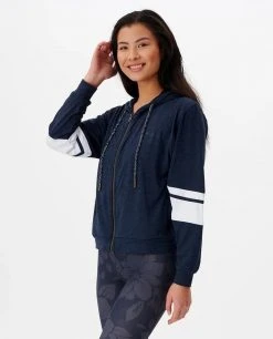 Rip Curl Run Swim Surf Zip Through Exercise Hoodie Womens