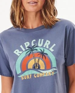 Rip Curl Womens Sunny Paradise Crop S/S Tee 9 Rip Curl Womens Sunny Paradise Crop S/S Tee