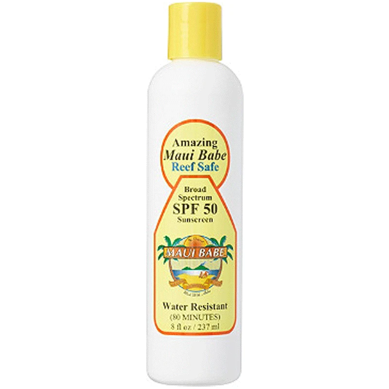 Maui Babe Reef Safe Sunscreen SPF 50 Mens 3 Maui Babe Reef Safe Sunscreen SPF 50 Mens