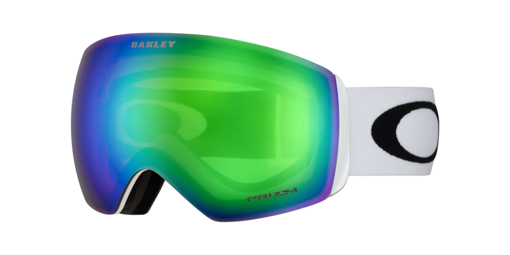 Oakley Flight Deck™ L Snow Goggles (Prizm Jade / Matte White) Mens 3 Oakley Flight Deck™ L Snow Goggles (Prizm Jade / Matte White) Mens
