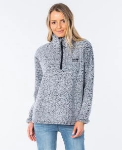 Rip Curl Dark N Stormy 1/4 Zip Crew Jumper