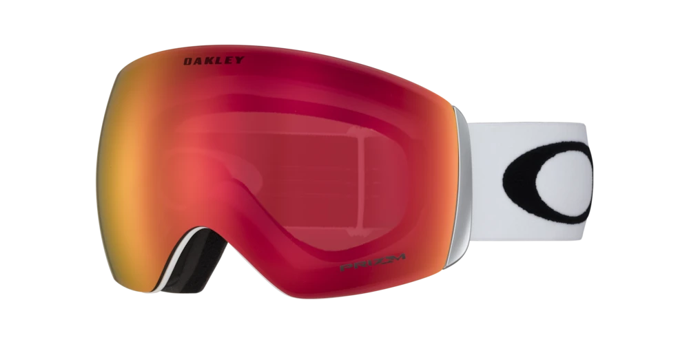Oakley Flight Deck™ L Snow Goggles (Prizm Torch / Matte White) Mens 3 Oakley Flight Deck™ L Snow Goggles (Prizm Torch / Matte White) Mens