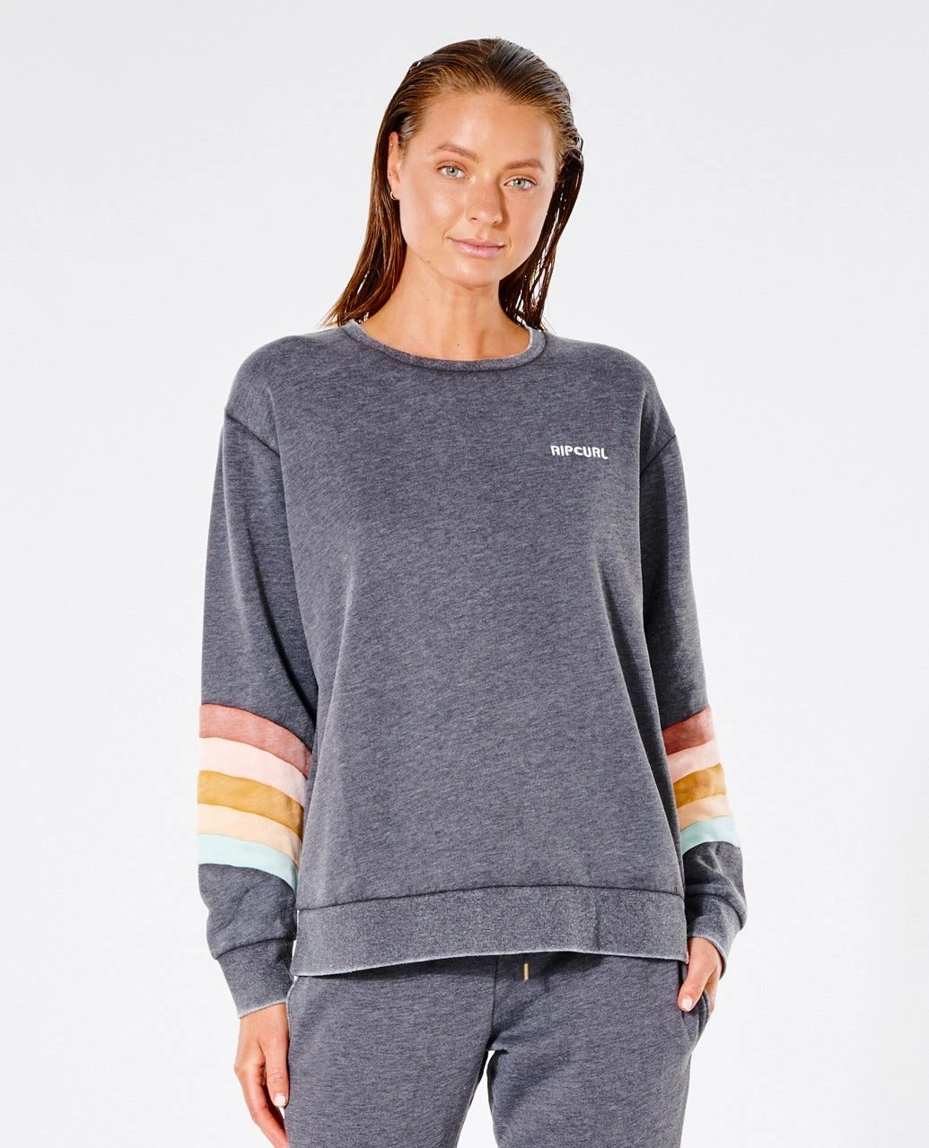 Rip Curl Women's Sunseeker Crew Sweatshirt 3 Rip Curl Women's Sunseeker Crew Sweatshirt