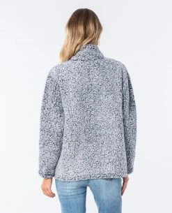 Rip Curl Dark N Stormy 1/4 Zip Crew Jumper