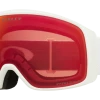 Oakley Mens Flight Tracker L Snow Goggles (Prizm Torch / Matte White)