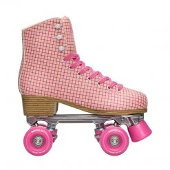 Impala RollerSkates Impala Quad Skate In Pink Tartan Plaid