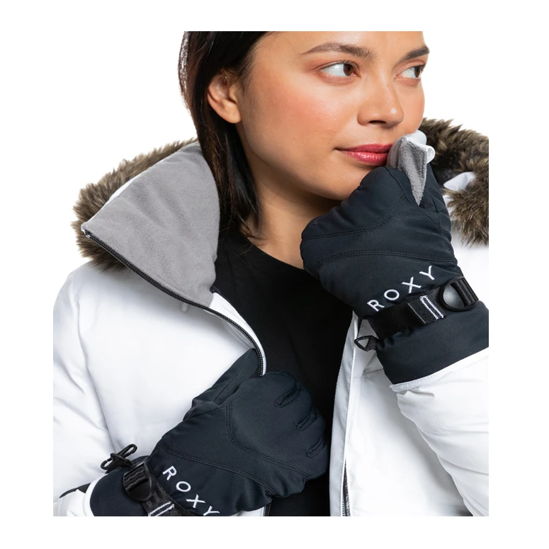 Roxy Womens Jetty Insulated Snowboard/Ski Gloves 3 Roxy Womens Jetty Insulated Snowboard/Ski Gloves