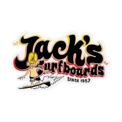 Jack's Surfboards Keep On Surfin Sticker