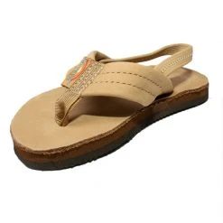 Rainbow Kids Little Kid's Single Arch Sandal W/ Back Strap 23 Rainbow Kids Little Kid's Single Arch Sandal W/ Back Strap